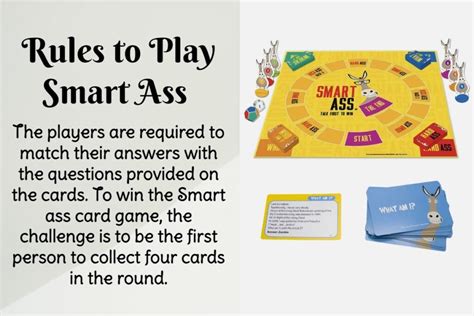 hatd ass cards in smart ass|How to Play Smart Ass .